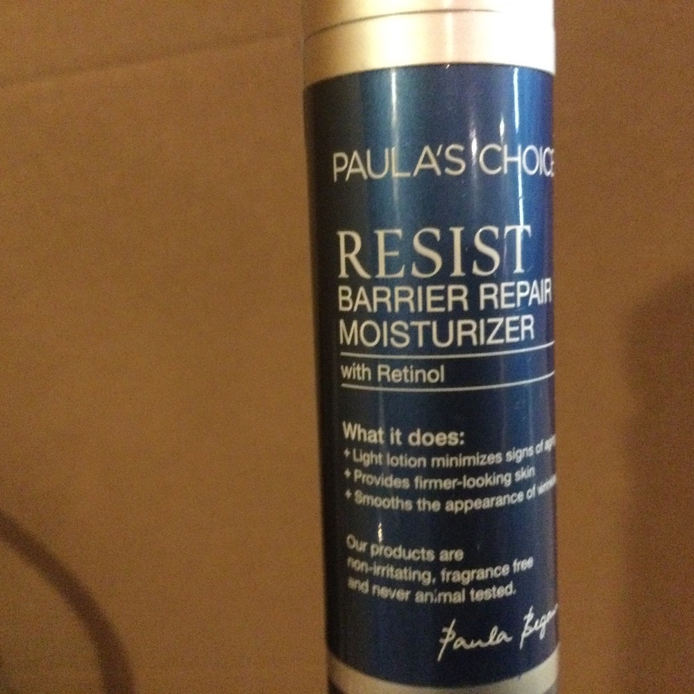 Paula’s Choice Barrier Repair Moisturizer with Retinol, cruelty free, vegan